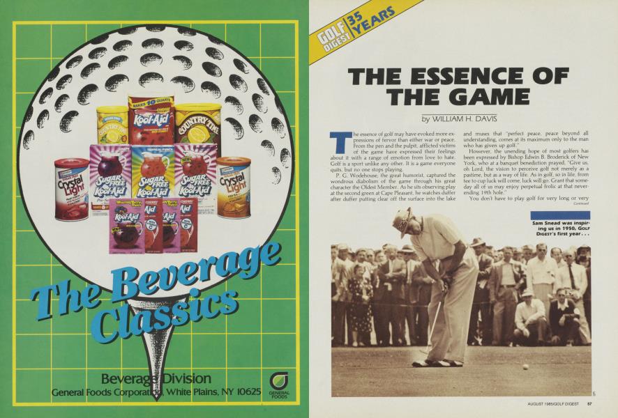 The Essence of the Game