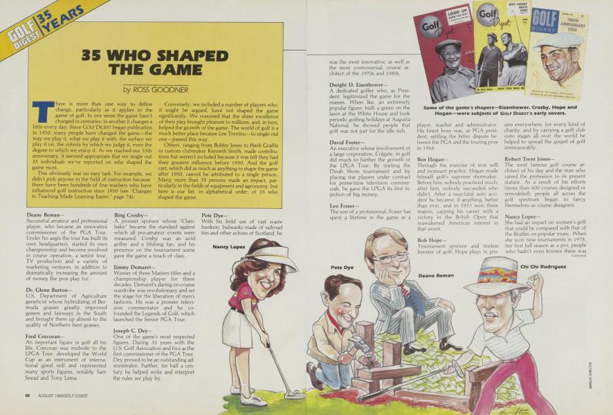 35 Who Shaped the Game