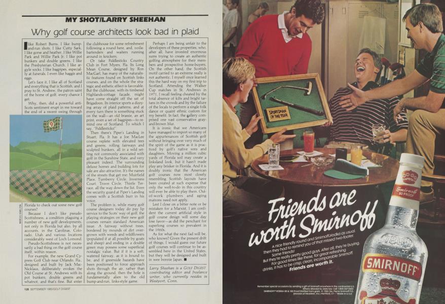Why Golf Course Architects Look Bad in Plaid