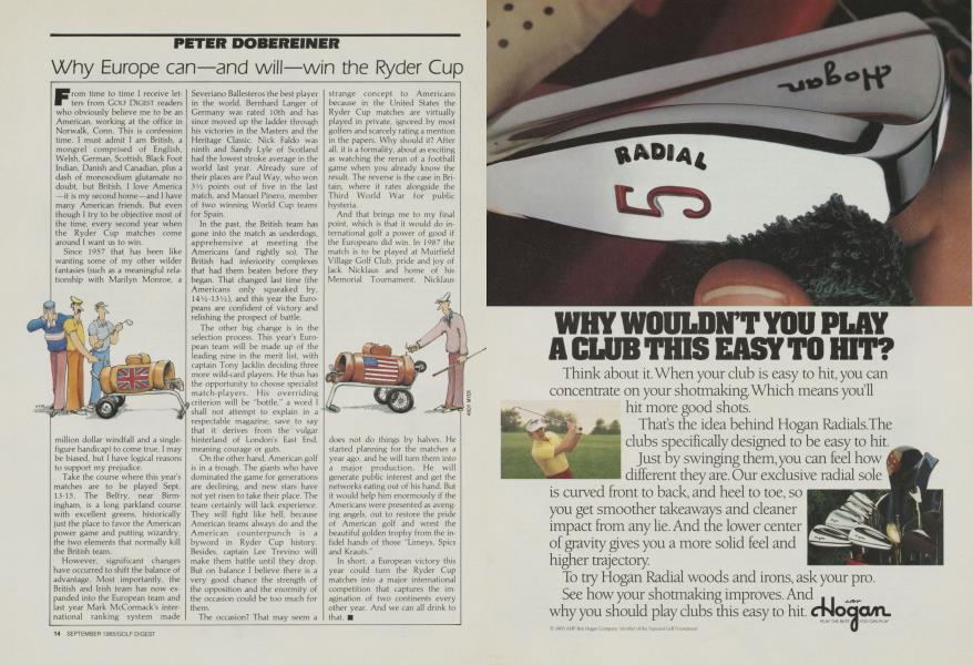 Why Europe can—and will—win the Ryder Cup