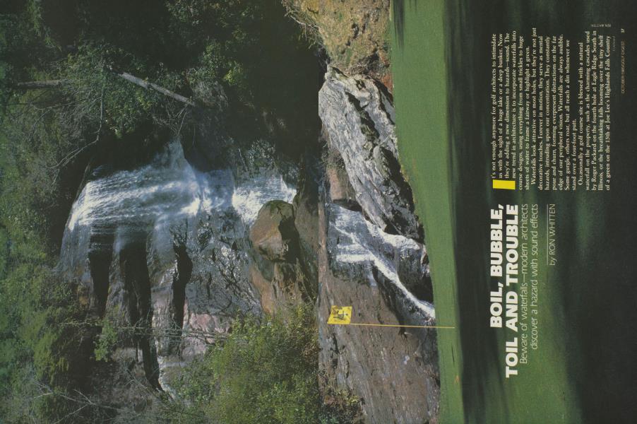 Beware of Waterfalls—Modern Architects Discover a Hazard with Sound Effects