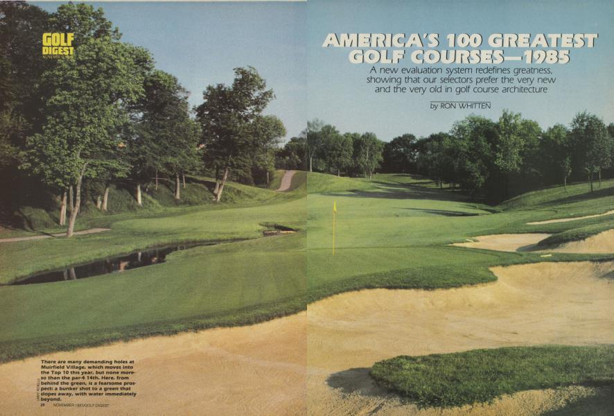 America's 100 Greatest Golf Courses - 1985
