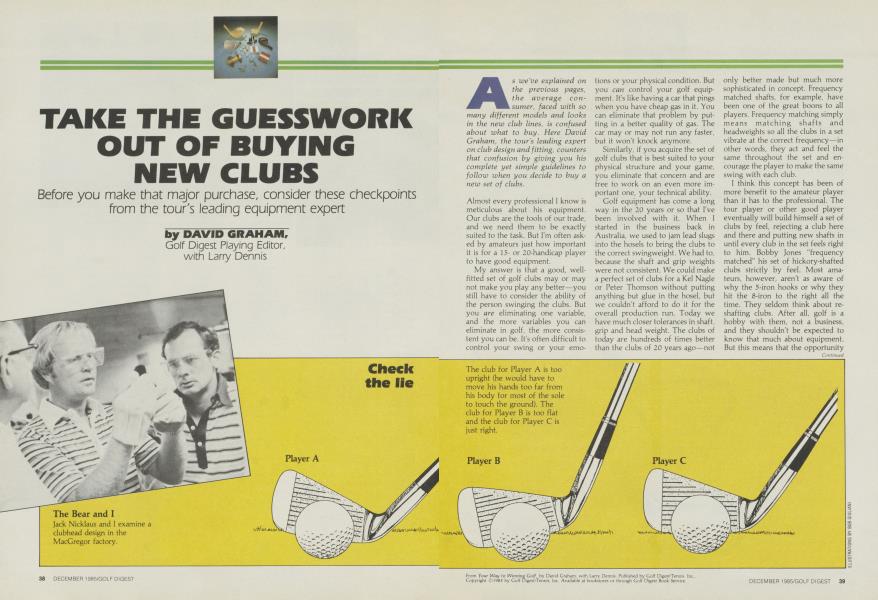 Take the Guesswork out of Buying New Clubs