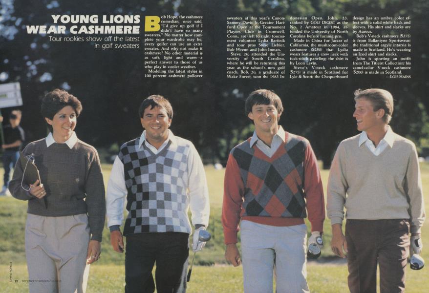 Young Lions Wear Cashmere