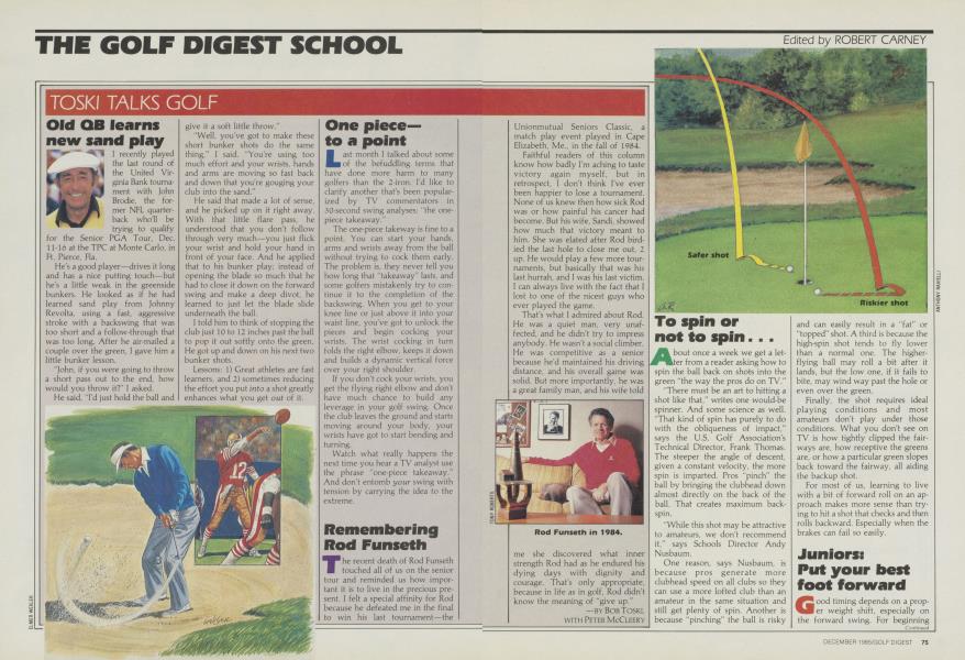 Toski Talks Golf