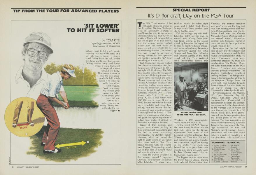 'Sit Lower' to Hit It Softer