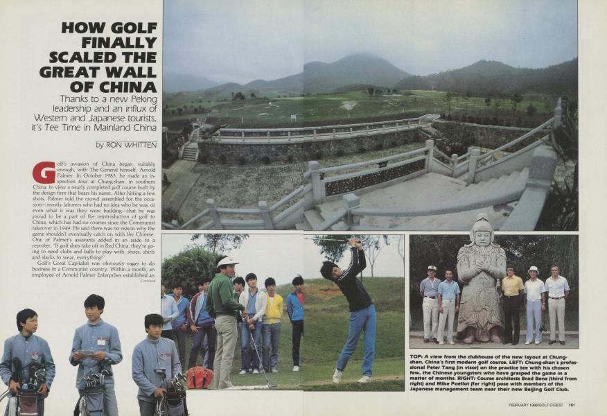 HOW GOLF FINALLY SCALED THE GREAT WALL OF CHINA