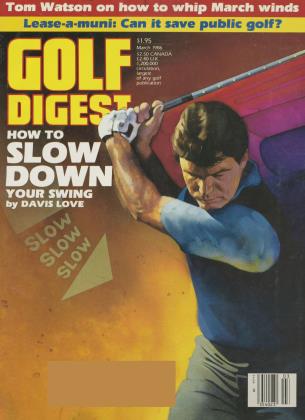 MARCH 1986 | Golf Digest