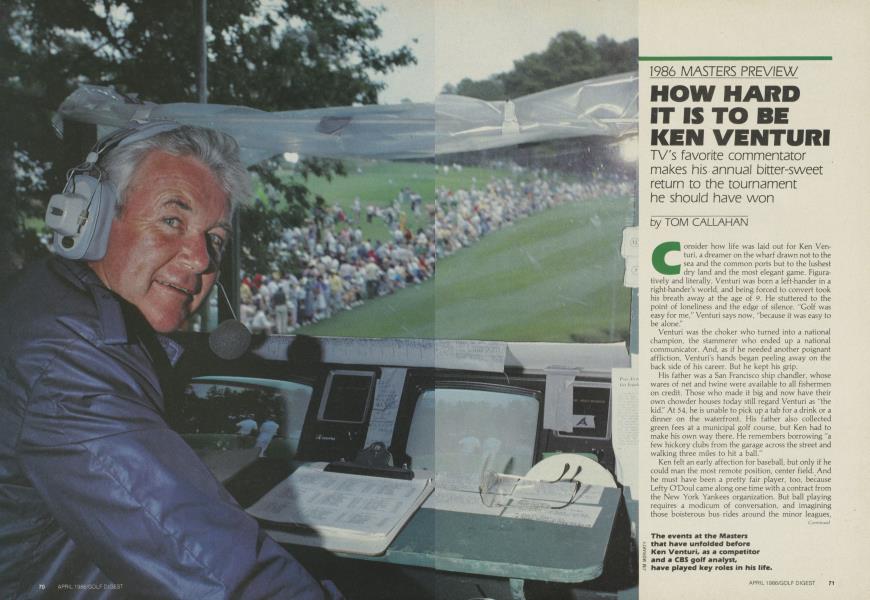 How Hard It Is to Be Kent Venturi