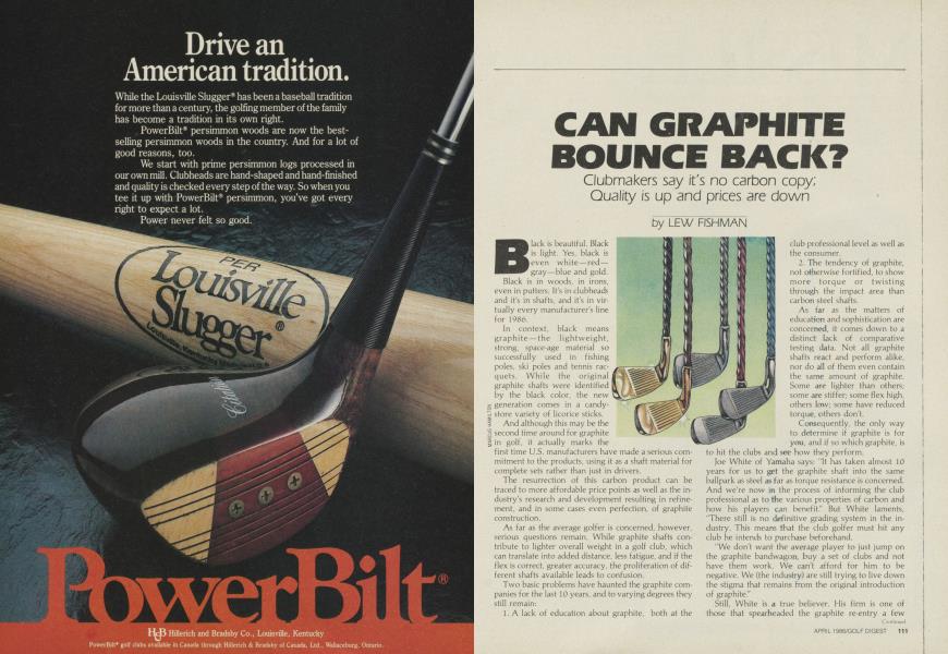Can Graphite Bounce Back?