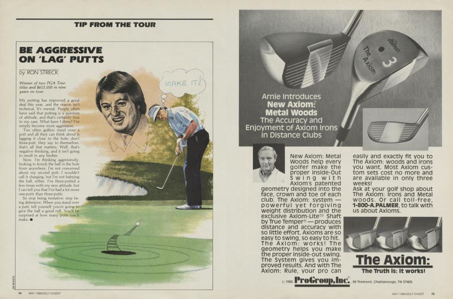 Be Aggressive on 'Lag' Putts