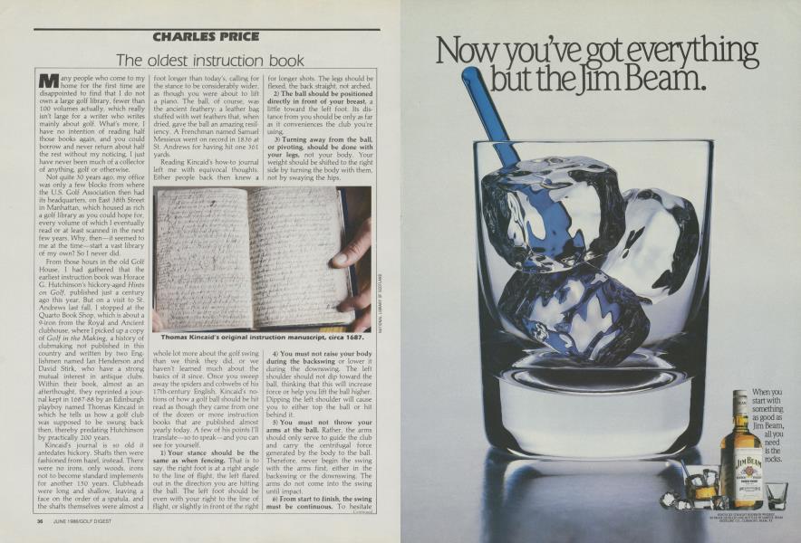 The Oldest Instruction Book