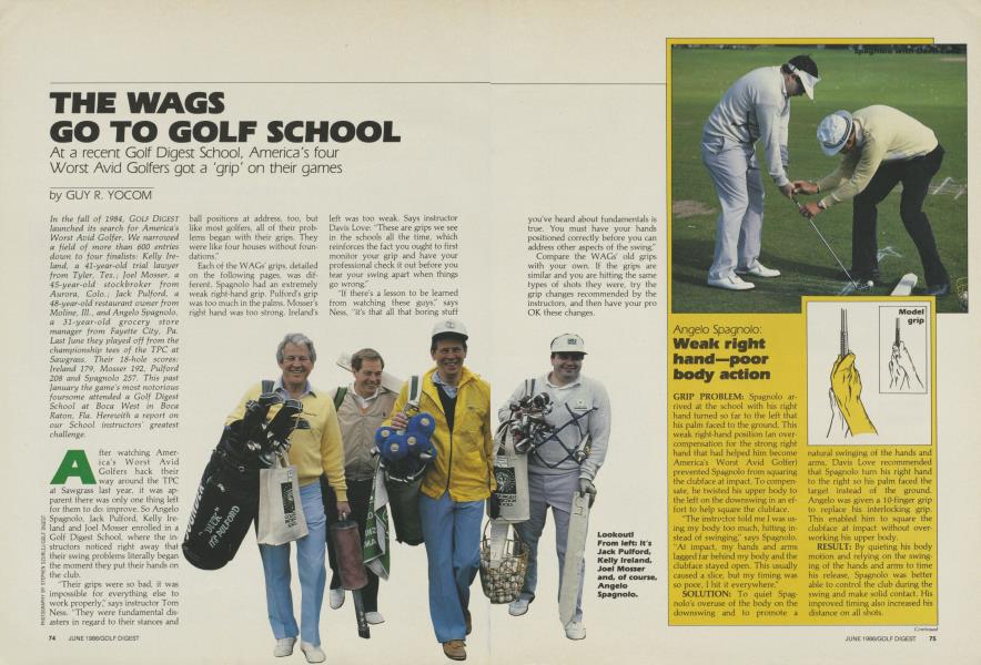 The Wags Go to Golf School