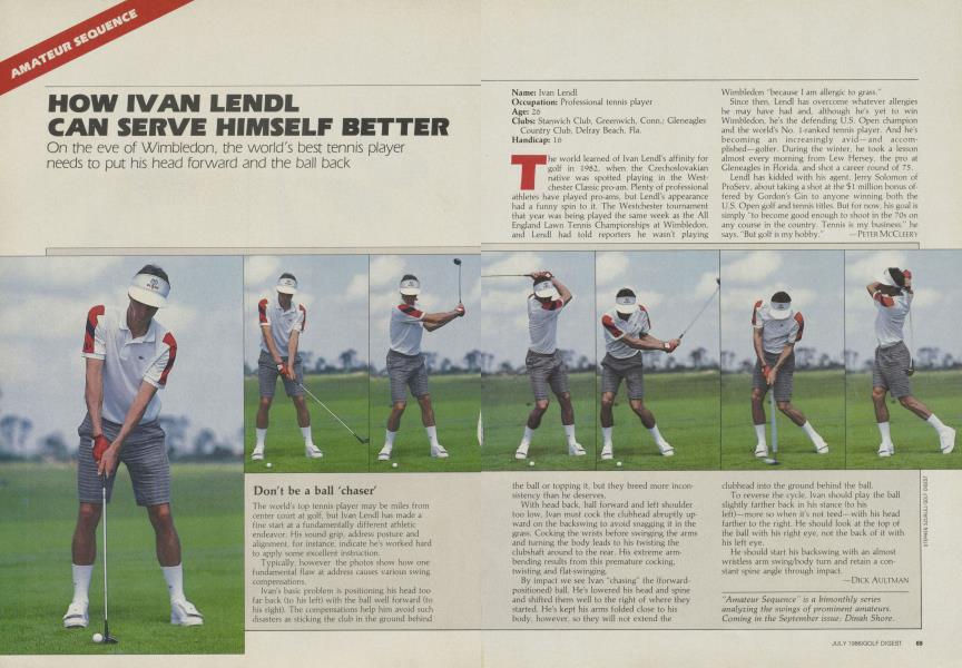 How Ivan Lendl Can Serve Himself Better