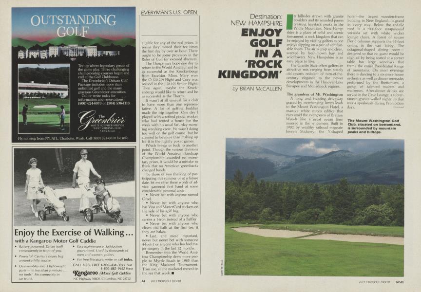 Enjoy Golf in a 'Rock Kingdom'