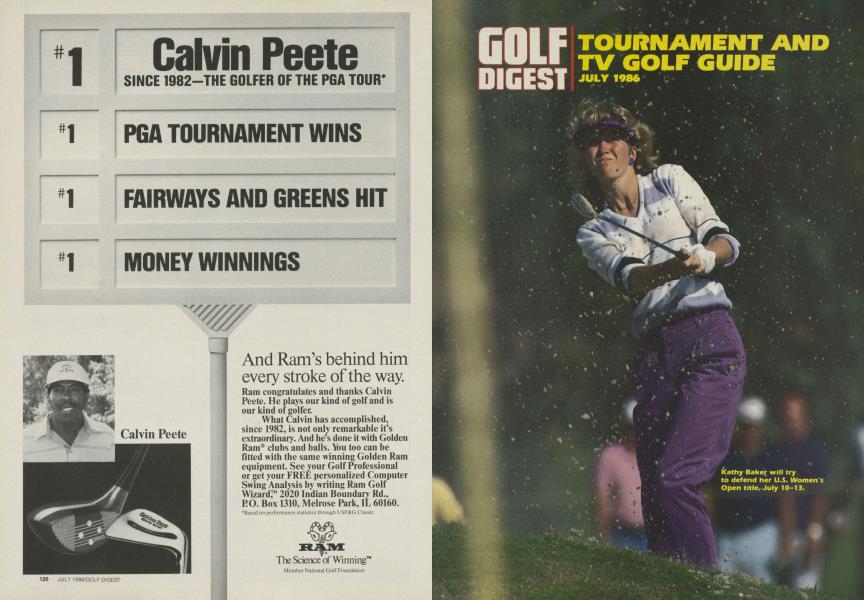 Tournament and TV Golf Guide
