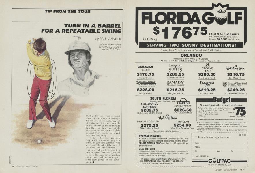 Turn in a Barrel for a Repeatable Swing