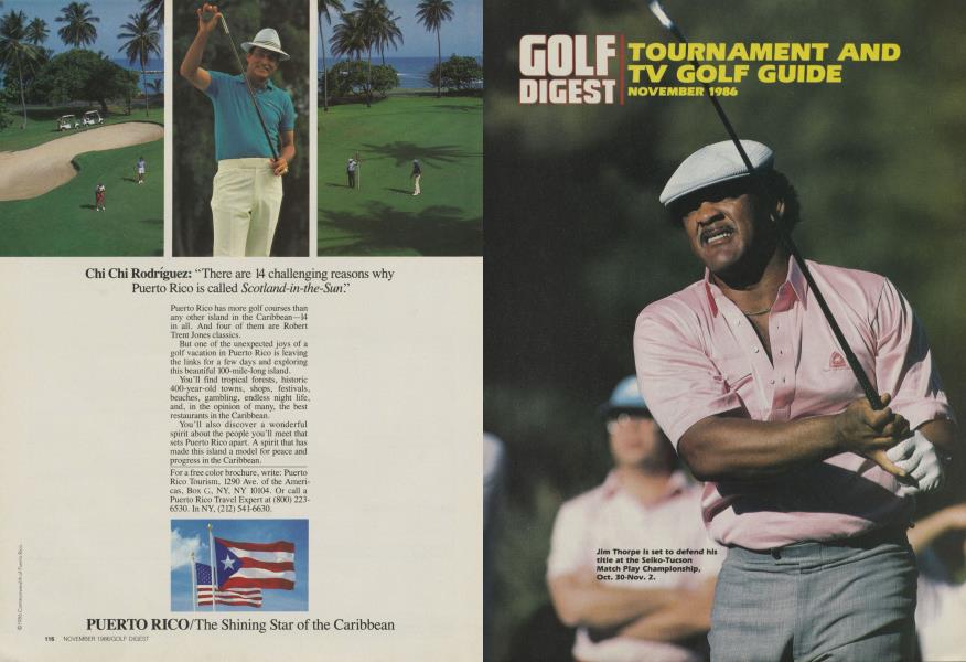 Tournament and TV Golf Guide