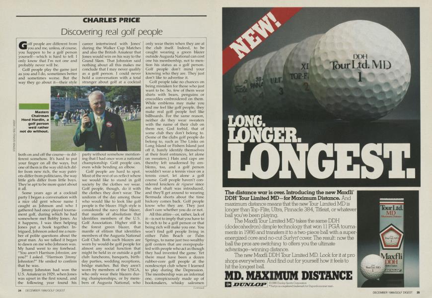 Discovering Real Golf People