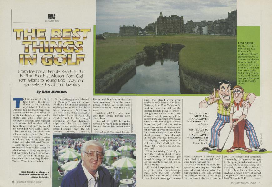 The Best Things in Golf