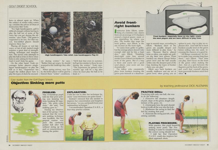 Case Studies from the Golf Digest Schools