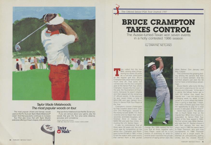 BRUCE CRAMPTON TAKES CONTROL
