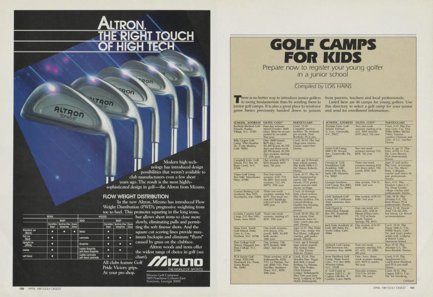 GOLF CAMPS FOR KIDS