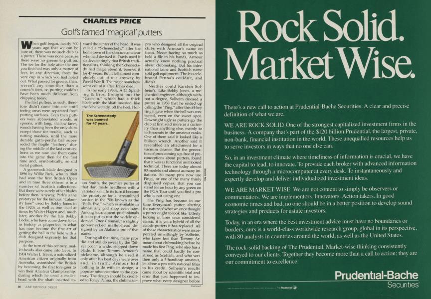 Golf's famed 'magical' putters