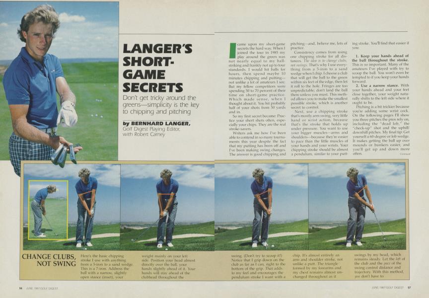 LANGER'S SHORT GAME SECRETS