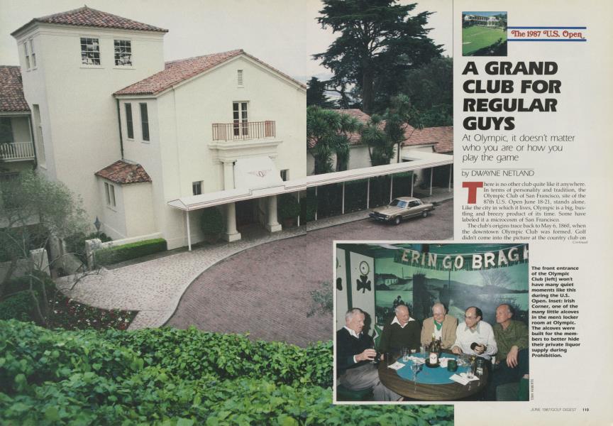A GRAND CLUB FOR REGULAR GUYS