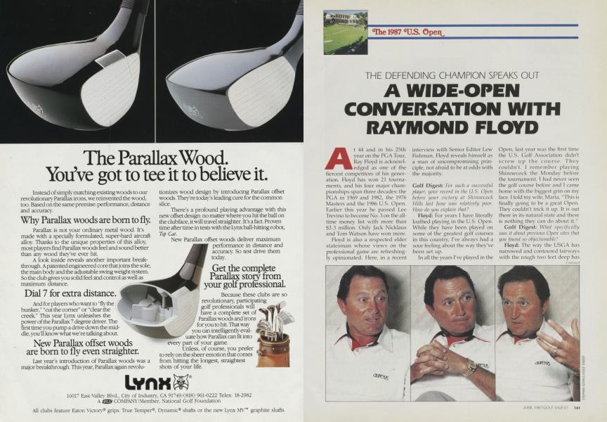 A WIDE-OPEN CONVERSATION WITH RAYMOND FLOYD