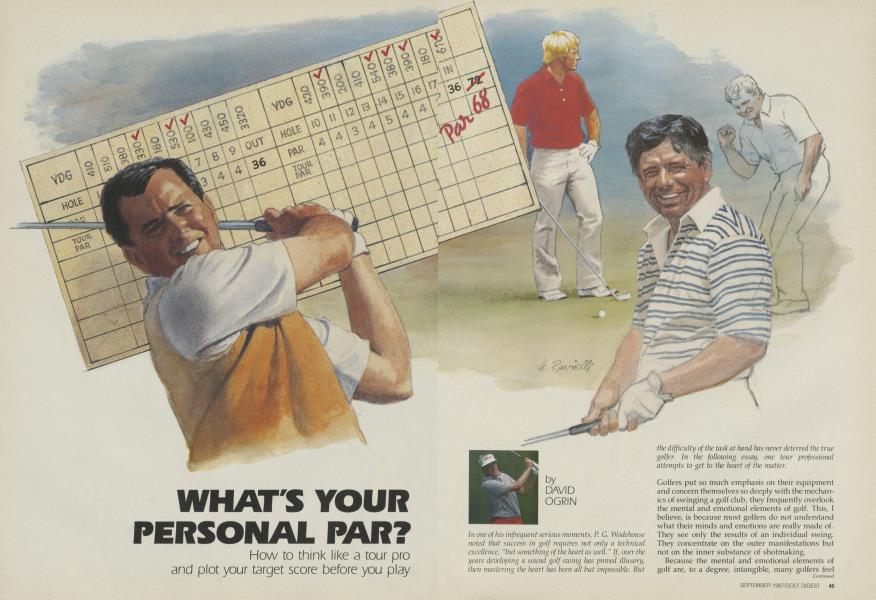 WHAT'S YOUR PERSONAL PAR?