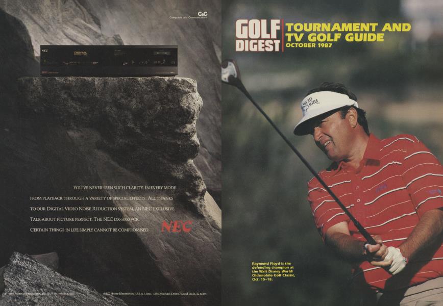 TOURNAMENT AND TV GOLF GUIDE