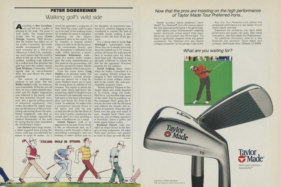 Walking Golf's Wild Side