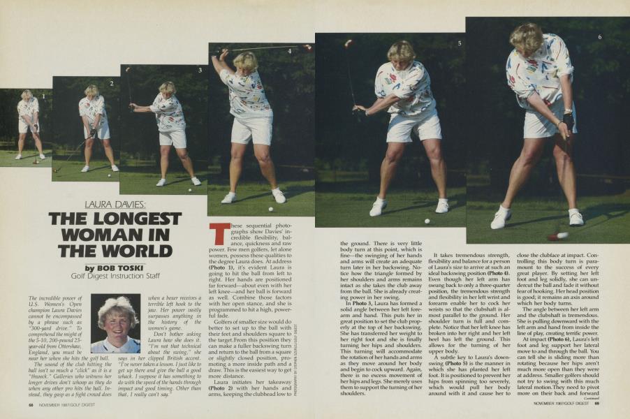 LAURA DAVIES: THE LONGEST WOMAN IN THE WORLD