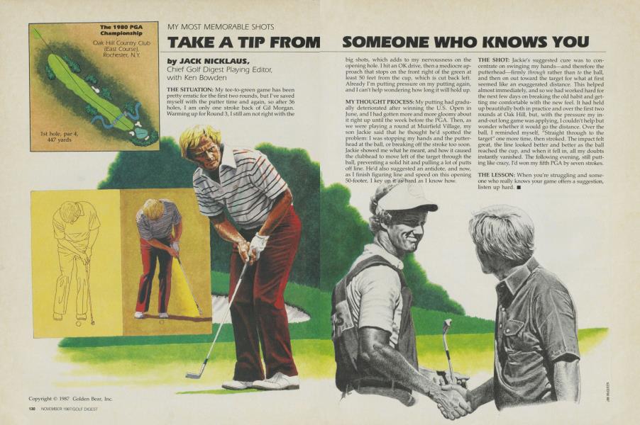 TAKE A TIP FROM SOMEONE WHO KNOWS YOU