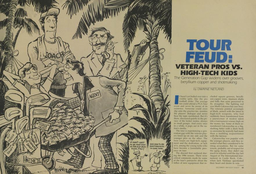 TOUR FEUD: VETERAN PROS VS. HIGH-TECH KIDS