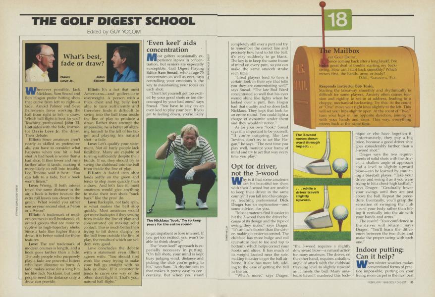 THE GOLF DIGEST SCHOOL