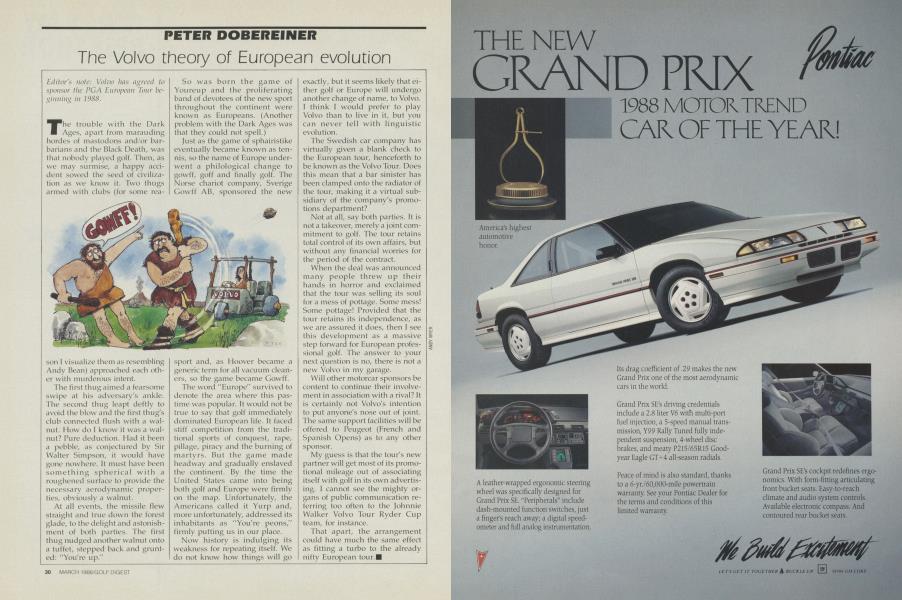 The Volvo theory of European evolution