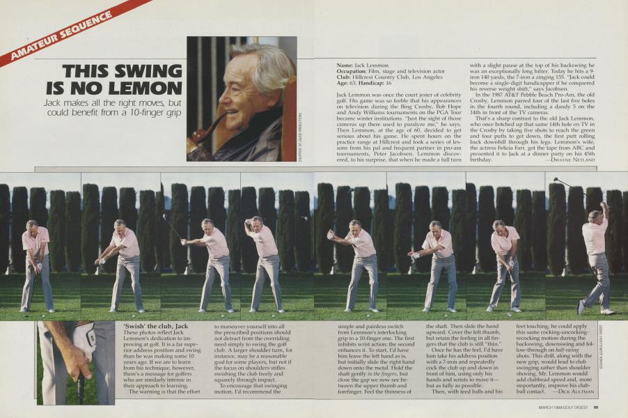 THIS SWING IS NO LEMON