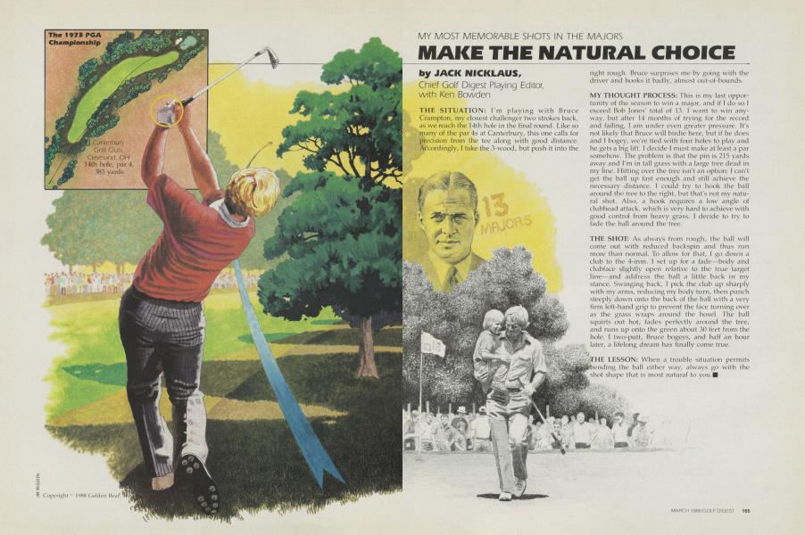 MAKE THE NATURAL CHOICE