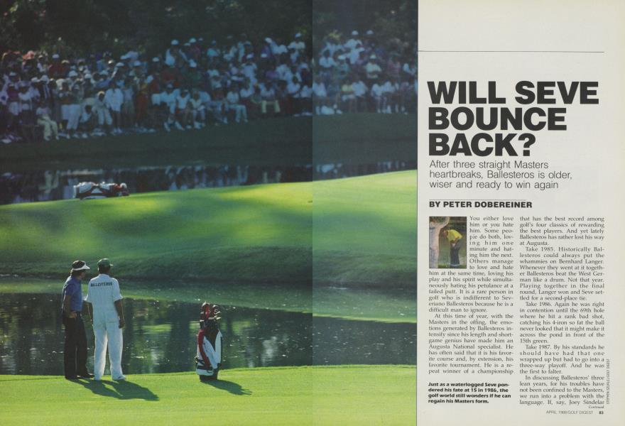 WILL SEVE BOUNCE BACK ?