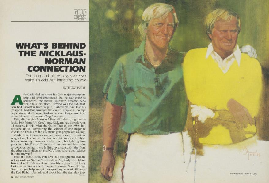 WHAT'S BEHIND THE NICKLAUS-NORMAN CONNECTION