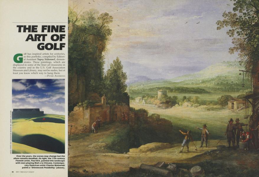 THE FINE ART OF GOLF