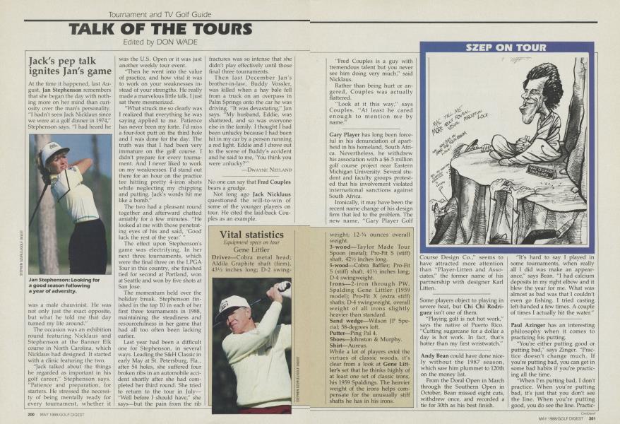 TALK OF THE TOURS