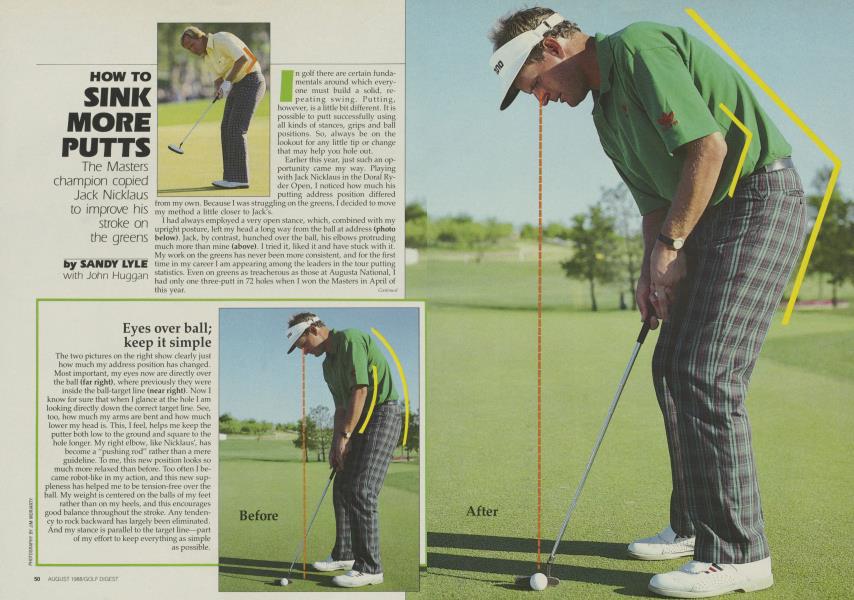 HOW TO SINK MORE PUTTS
