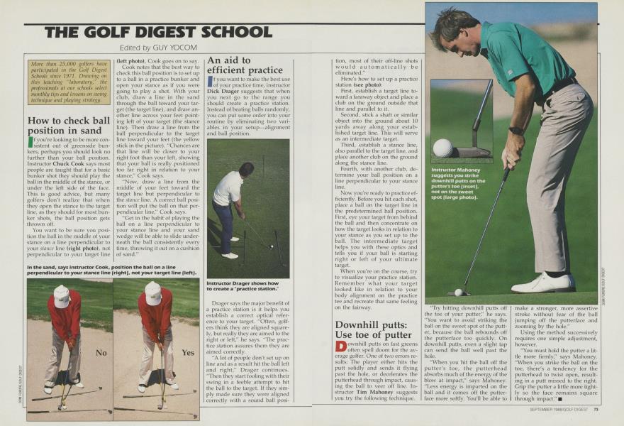 THE GOLF DIGEST SCHOOL