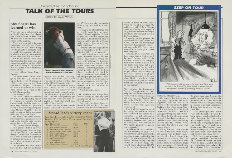 TALK OF THE TOURS