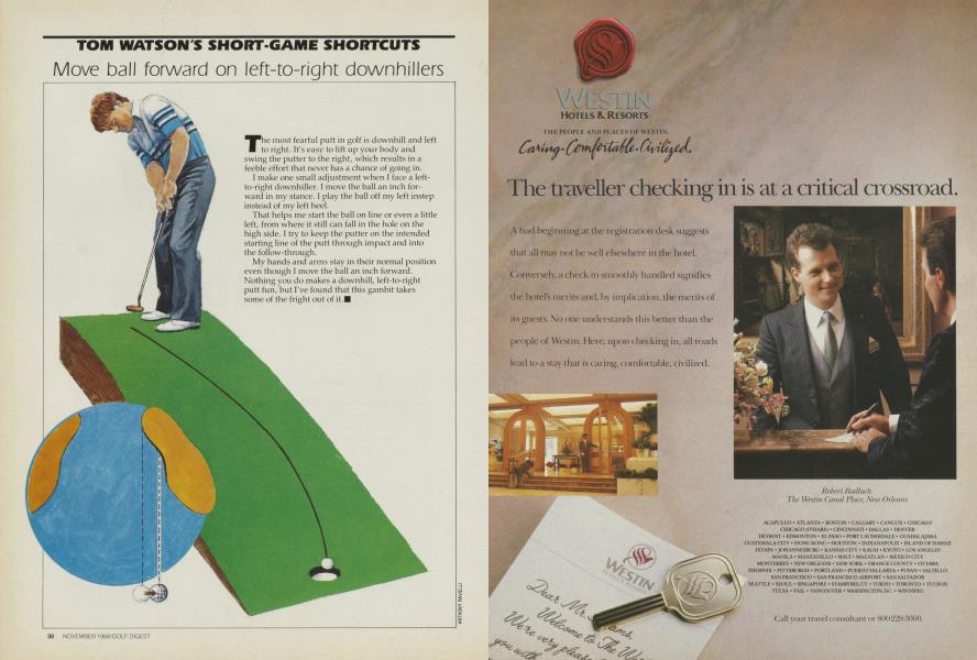TOM WATSON'S SHORT-GAME SHORTCUTS