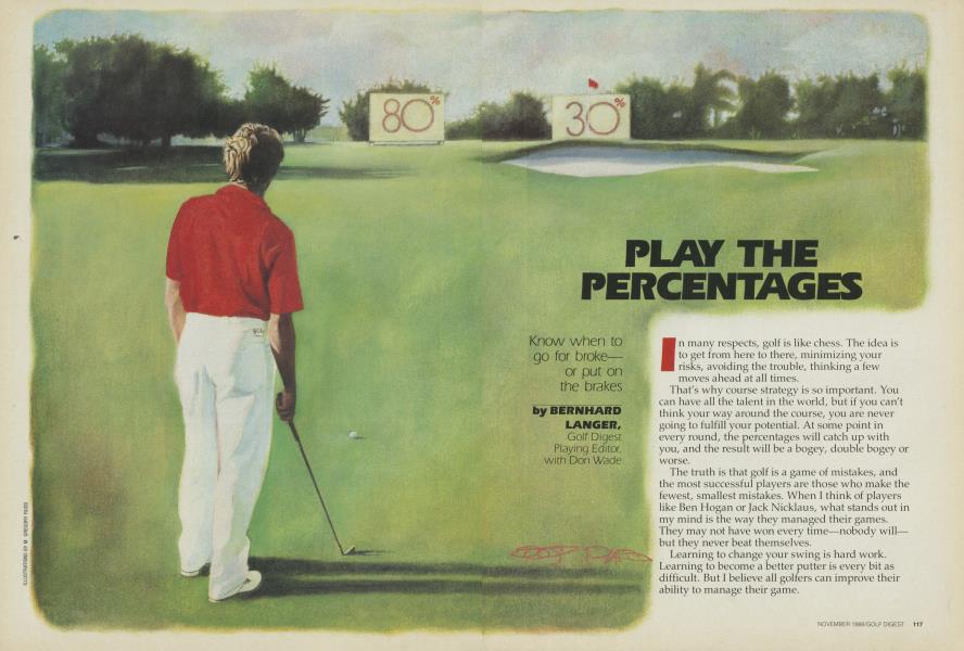 PLAY THE PERCENTAGES